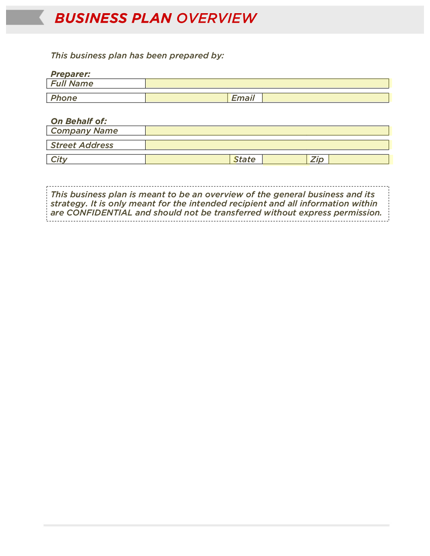 Isp business plan sample